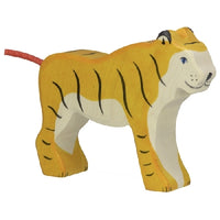 Tigre debout Holztiger