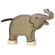 Petit éléphant, trompe haute Holztiger
