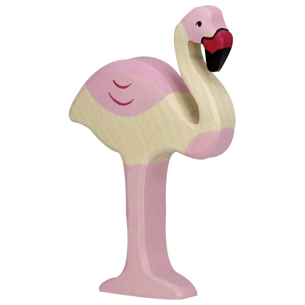 Flamant rose Holztiger