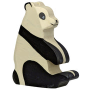Panda assis Holztiger