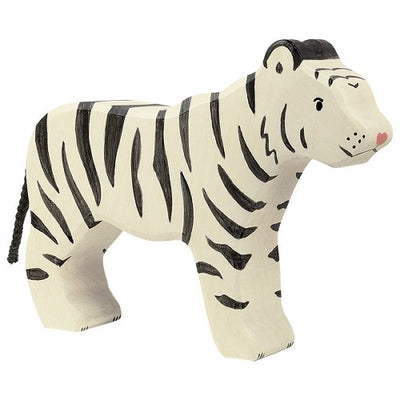 Tigre debout Holztiger