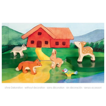 Holztiger Les animaux de la forêt - Lot de 5