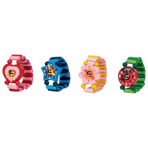Montre en bois - bracelet élastique GOKI