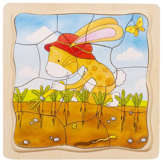 Puzzle à couches Mon Potager Goki