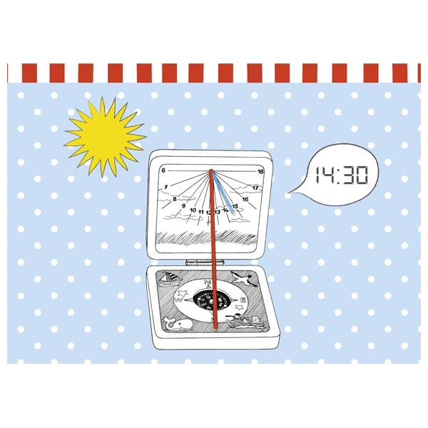 Cadran solaire de poche Peggy Diggledey GOKI