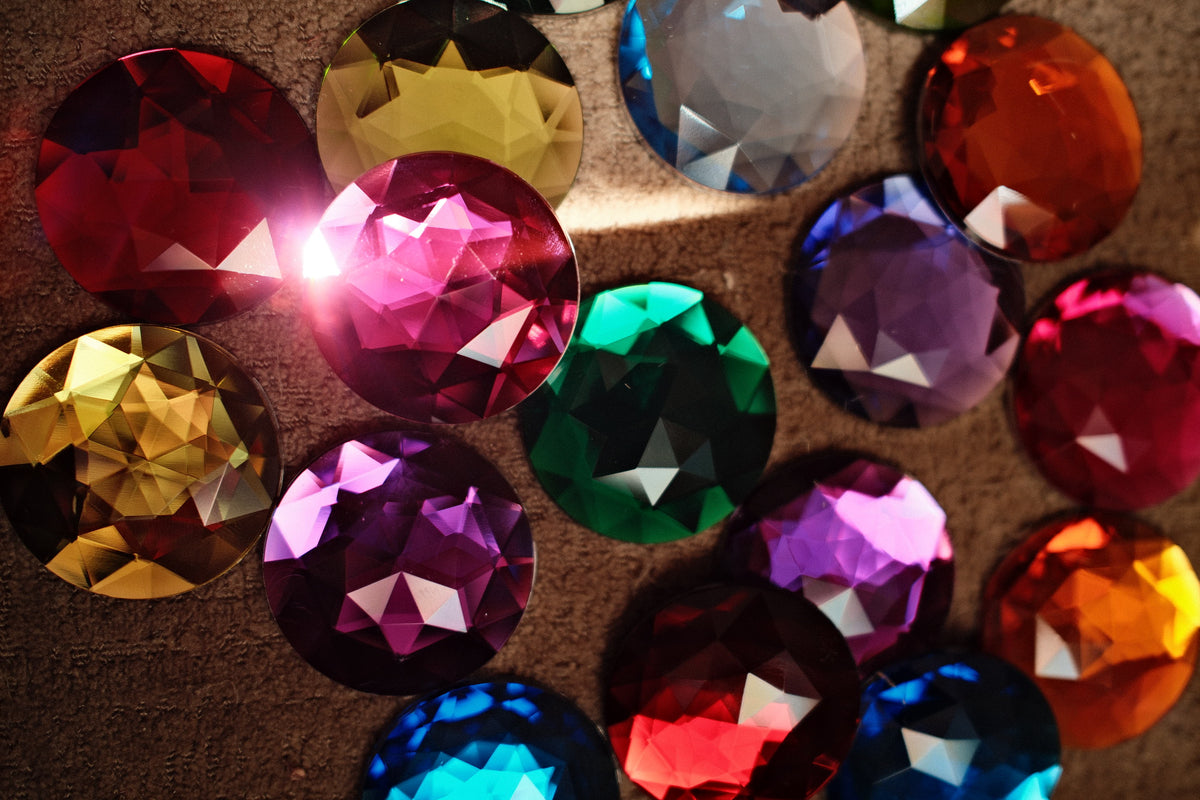 Bauspiel Pierres brillantes Transparentes 24 pièces
