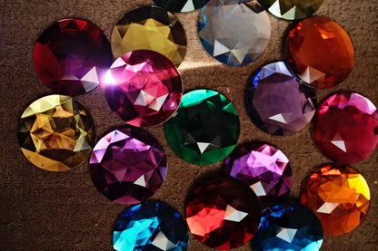 Bauspiel Pierres brillantes Transparentes 24 pièces