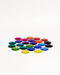 Bauspiel Pierres brillantes Transparentes 24 pièces
