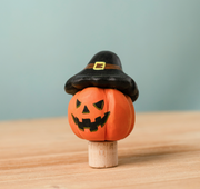 BumbuToys Figurine en bois pour couronne de célébration Citrouille Magique