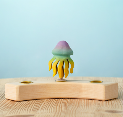 BumbuToys Figurine en bois pour couronne de célébration Méduse