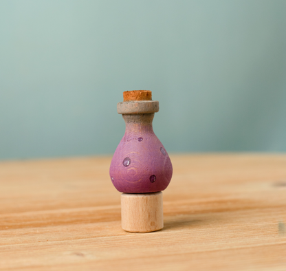 BumbuToys Figurine en bois pour couronne de célébration Potion Magique