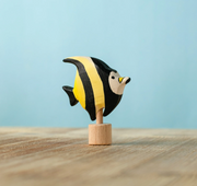 BumbuToys Figurine en bois pour couronne de célébration Zancle Cornu
