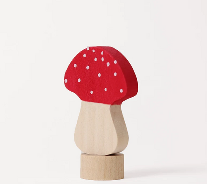 Figurine en bois champignon GRIMM's