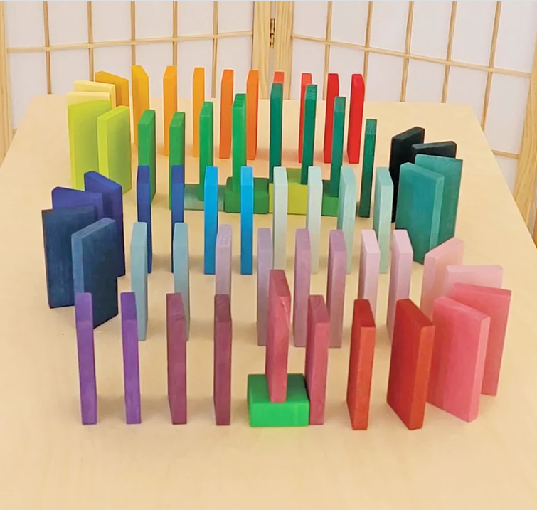 Planches et cubes arc-en-ciel GRIMM's