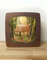 Carte à insérer pour la Lampe Magique - Illustratrice Esther Iris - Hansel et Gretel