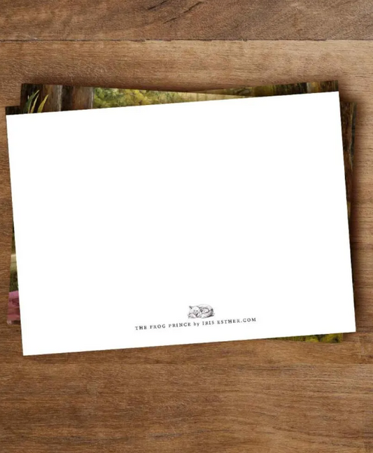 Carte postale - Esther Iris - Le roi grenouille conte des frères Grimm