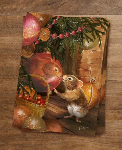 Carte postale - Esther Iris - Under the Christmastree