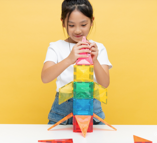 Connetix Light Rocket - Fusée Lumineuse jeux magnétiques - 30 pièces