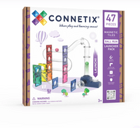 Connetix Parcours à billes Launcher - Lanceurs de billes 47 pièces