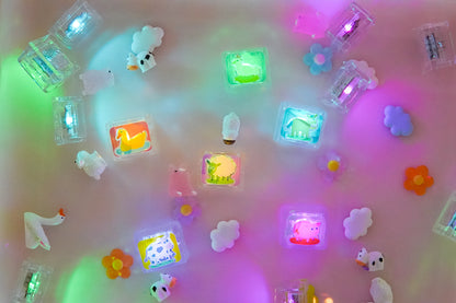 Glo Pals Cubes lumineux Ferme - Lot de 6