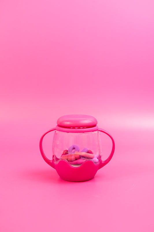 Glo Pals Mini Bouteille sensorielle Rose avec Fillers