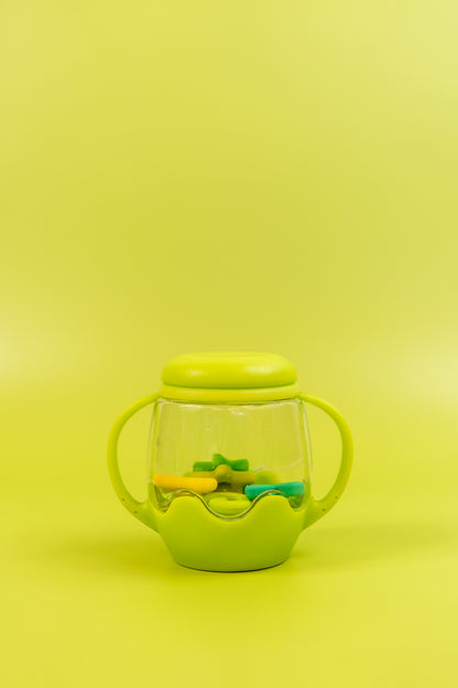Glo Pals Mini Bouteille sensorielle Vert avec Fillers