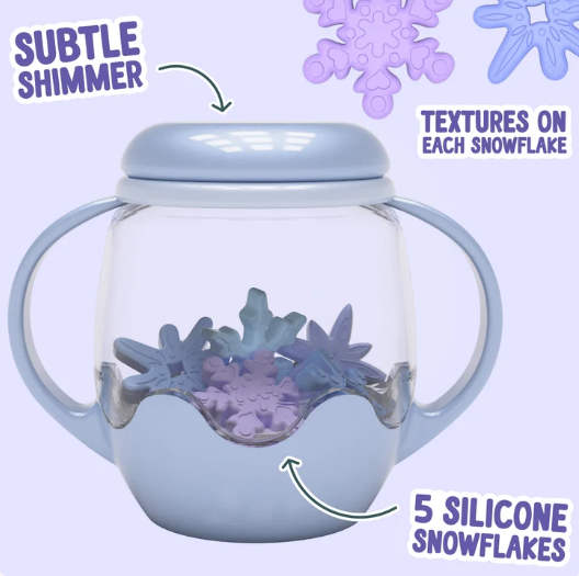Glo Pals Mini Bouteille sensorielle Winter avec Fillers