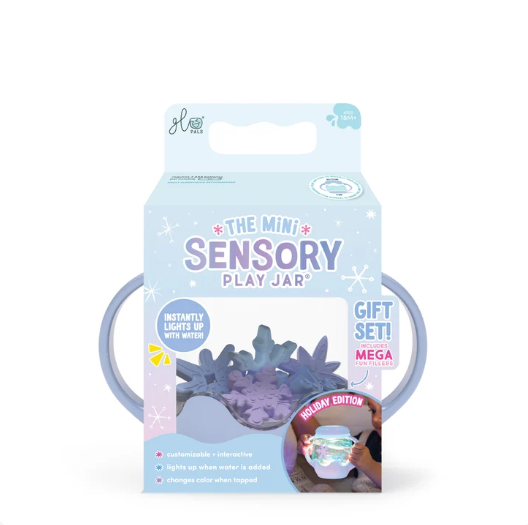 Glo Pals Mini Bouteille sensorielle Winter avec Fillers