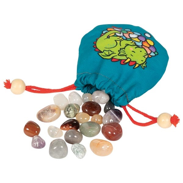 Goki Le sac à trésor du dragon endormi - pierres précieuses