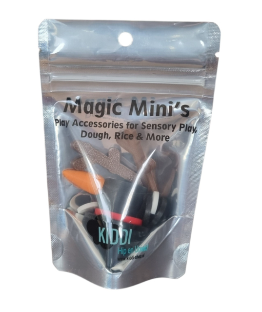 Kiddi Magic Mini's Faire un bonhomme de neige - Lot de 9 pièces