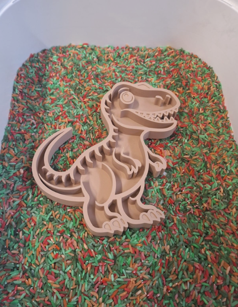 Kiddi Moule jeu sensoriel - Dino
