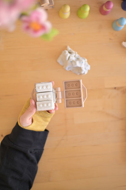 Kiddi Moule pour sable magique et pâte à modeler - Faire des briques