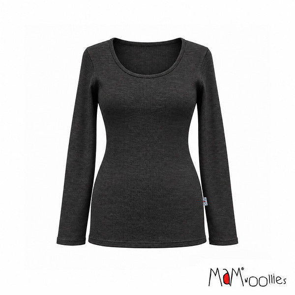 MaM T-shirt Femme manches longues en laine - coloris 2026