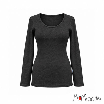 MaM T-shirt Femme manches longues en laine - coloris 2026