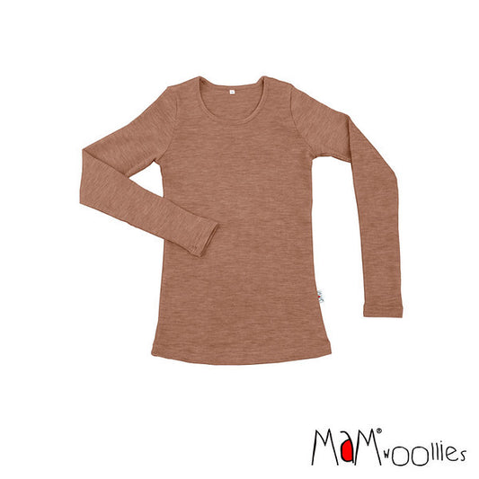 MaM T-shirt Femme manches longues en laine - coloris 2026
