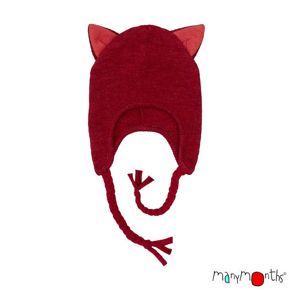 MANYMONTHS Bonnet CHAT en laine - divers coloris