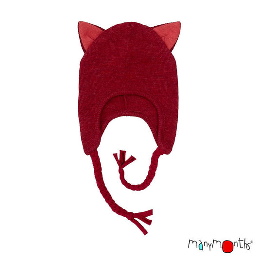 MANYMONTHS Bonnet CHAT en laine - divers coloris