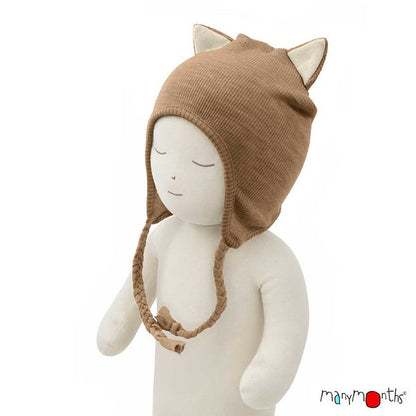 MANYMONTHS Bonnet CHAT en laine - divers coloris