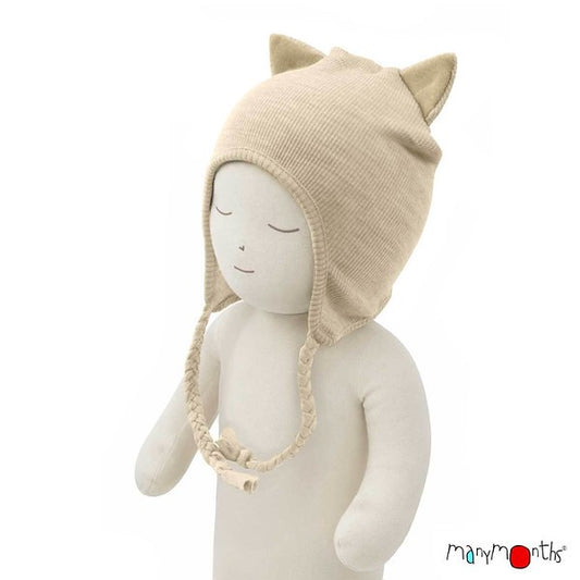 MANYMONTHS Bonnet CHAT en laine - divers coloris