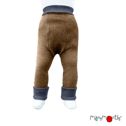 MANYMONTHS longies en laine réversible coloris 2026