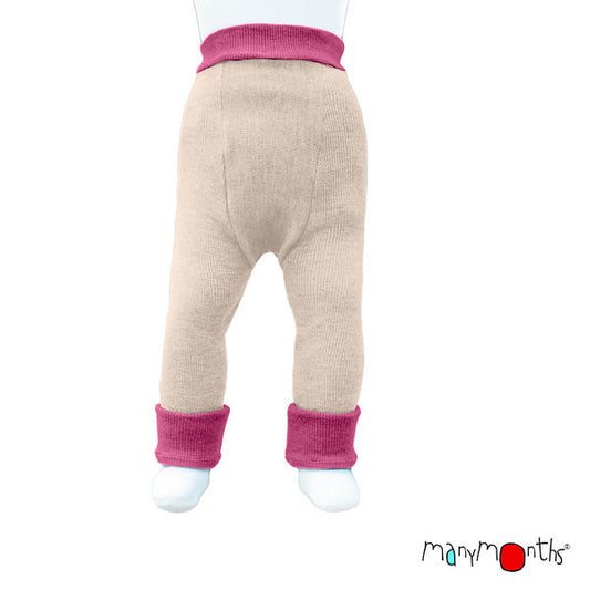 MANYMONTHS longies en laine réversible coloris 2026