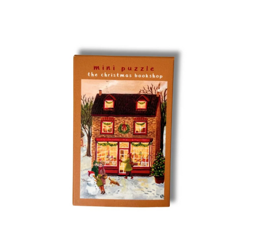 Mini Puzzle The christmas bookshop - 99 pièces Illustratrice E. Bennink