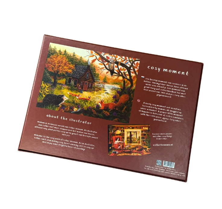 Puzzle Cosy Moment - 1000 pièces Illustratrice E. Bennink