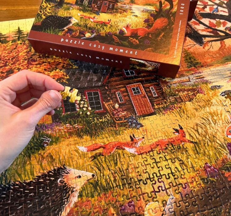 Puzzle Cosy Moment - 1000 pièces Illustratrice E. Bennink