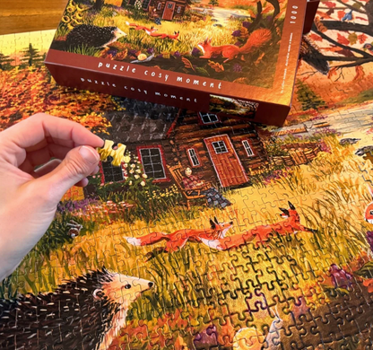 Puzzle Cosy Moment - 1000 pièces Illustratrice E. Bennink