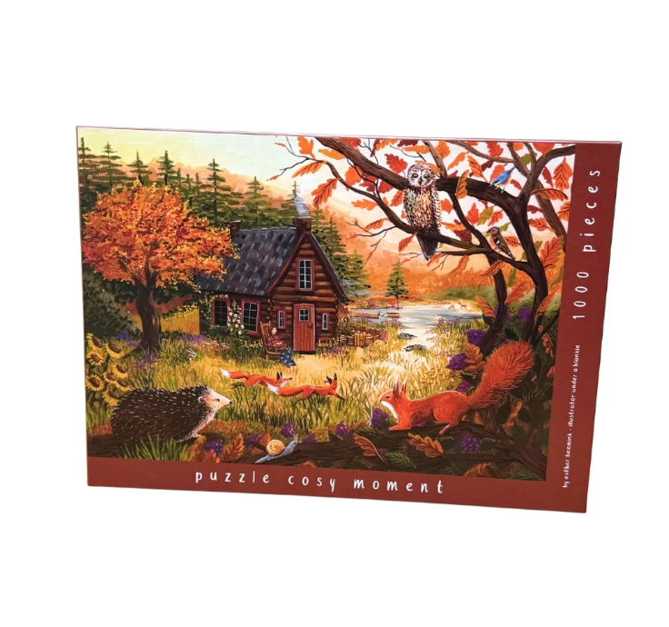 Puzzle Cosy Moment - 1000 pièces Illustratrice E. Bennink