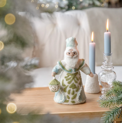Roi d'hiver décoration en feutrine de laine - Sjaal met Verhaal