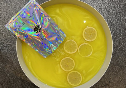 Sensus Lotus Poudre magique pour jeu sensoriel - Sunshine Yellow 30gr