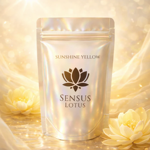 Sensus Lotus Poudre magique pour jeu sensoriel - Sunshine Yellow 30gr