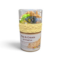 Sensoryfun Play & Create ArcheoFun - Lot complet de sable magique et accessoires